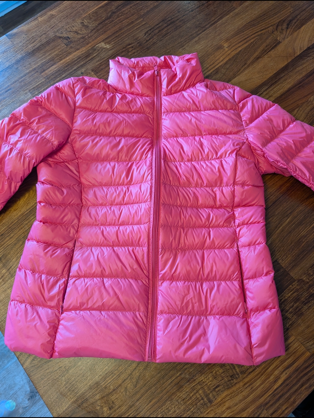 Hawke & Co Hot Pink Quilted Packable Puffer Jacket